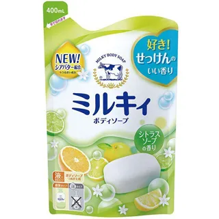 【日本牛乳石鹼】牛乳精華沐浴乳補充包400ml  現貨 蝦皮直送 歷史價格詳細信息
