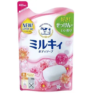 【日本牛乳石鹼】牛乳精華沐浴乳補充包400ml  現貨 蝦皮直送 歷史價格詳細信息