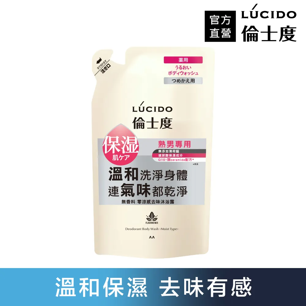 LÚCIDO 倫士度零涼感去味沐浴露(補充包)380ml 歷史價格詳細信息