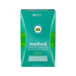 【Method 美則】香氛柔軟烘衣片80入-海藍鼠尾草(中性香氛) 歷史價格詳細信息