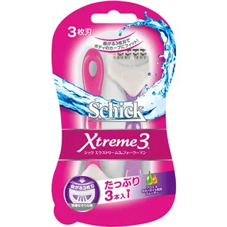 舒適Xtreme3熱情夏威夷仕女輕便刀(3入裝) 歷史價格詳細信息