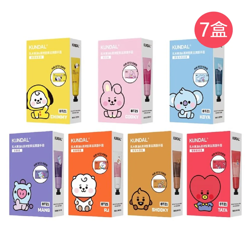 【KUNDAL 昆黛爾 】韓國BT21聯名款洗髮護髮組合300mlx4入組(共2盒/內含手提袋) 歷史價格詳細信息