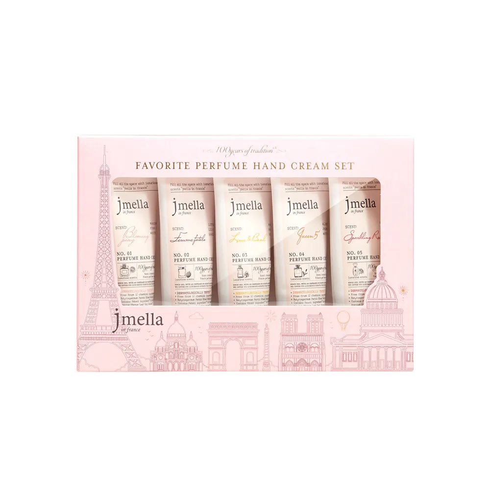 【韓國jmella】香水身體乳 NO.1柑橘香氣 NO.2東方花香 NO.3萊姆&羅勒香 NO.5 玫瑰香檳 500ml 歷史價格詳細信息