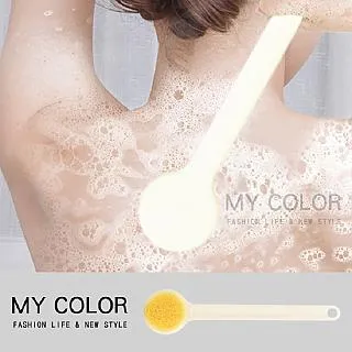 長柄沐浴刷洗澡刷起泡沫搓泥搓背刷搓背神器家用長條搓背巾搓澡巾   滿200元出貨 歷史價格詳細信息