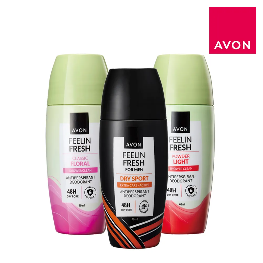 【AVON雅芳】FF制汗體香劑40ml(清新爽身/典雅花香/男士動能舒爽) 歷史價格詳細信息