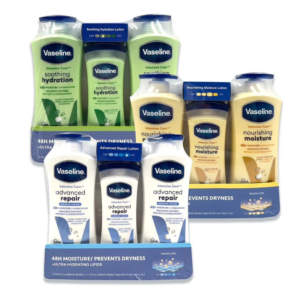 Vaseline潤膚乳液【高效鎖水保濕】600ml 歷史價格詳細信息