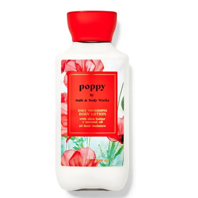 《Bath & Body Works BBW 》香水身體乳液【罌粟花】Poppy 236ml 歷史價格詳細信息