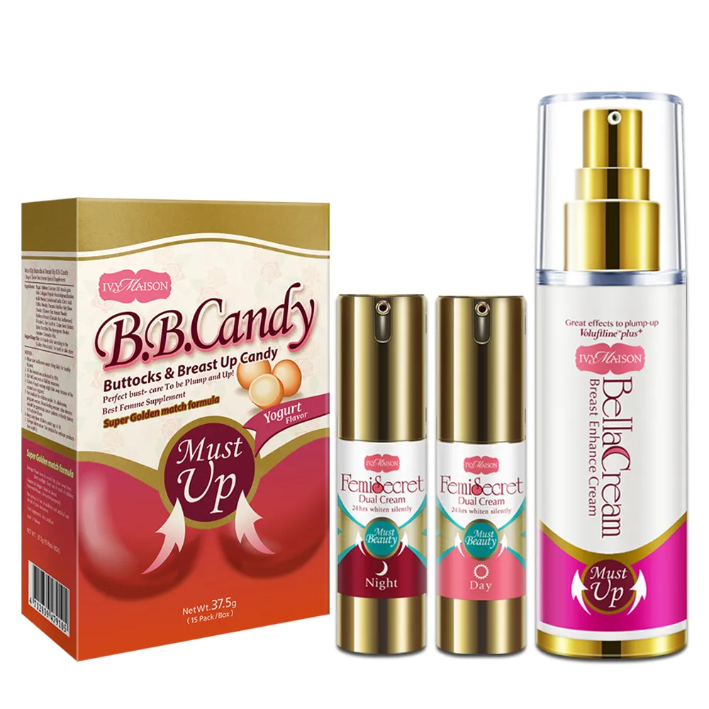 Ivy Maison-Must up專利升級國際版美胸霜+全新雙效自信豐盈糖 歷史價格詳細信息