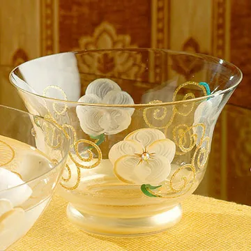 Madiggan鬱金香彩繪玻璃八角燭台(藍/紫紅可選) 歷史價格詳細信息