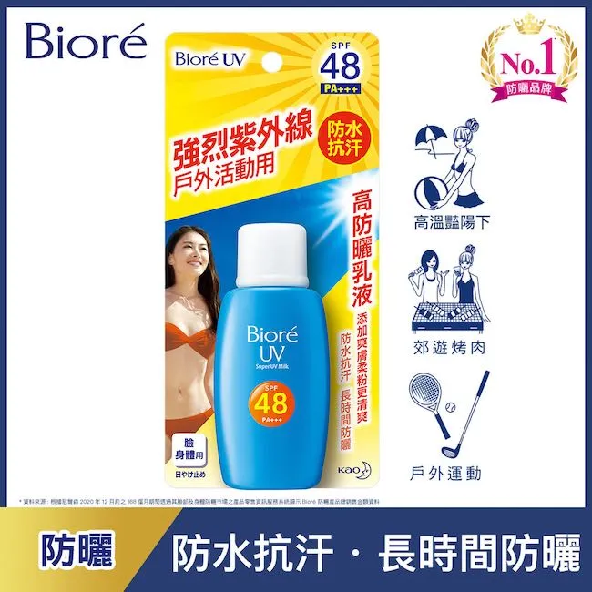 蜜妮Biore高防曬明亮隔離乳液SPF50+/PA+++/30ml【愛買】 歷史價格詳細信息