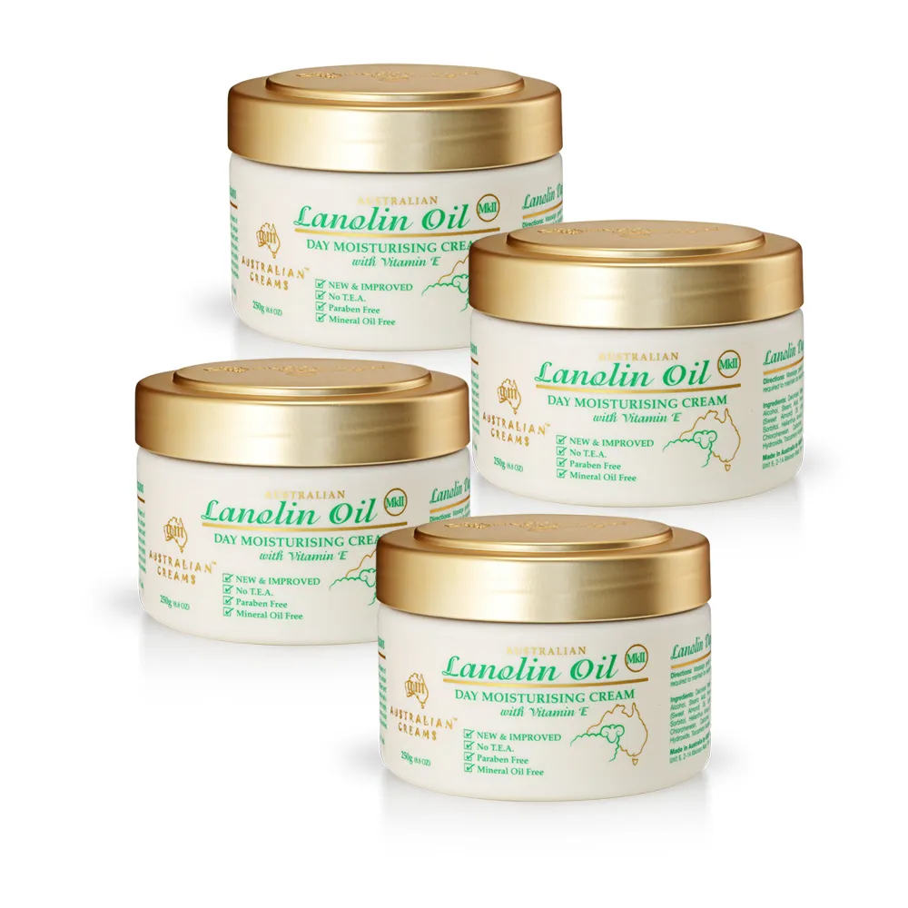 【澳洲 G&M】MKII金蓋綿羊油滋潤日霜(輕便包)  6入組 100g/瓶 歷史價格詳細信息