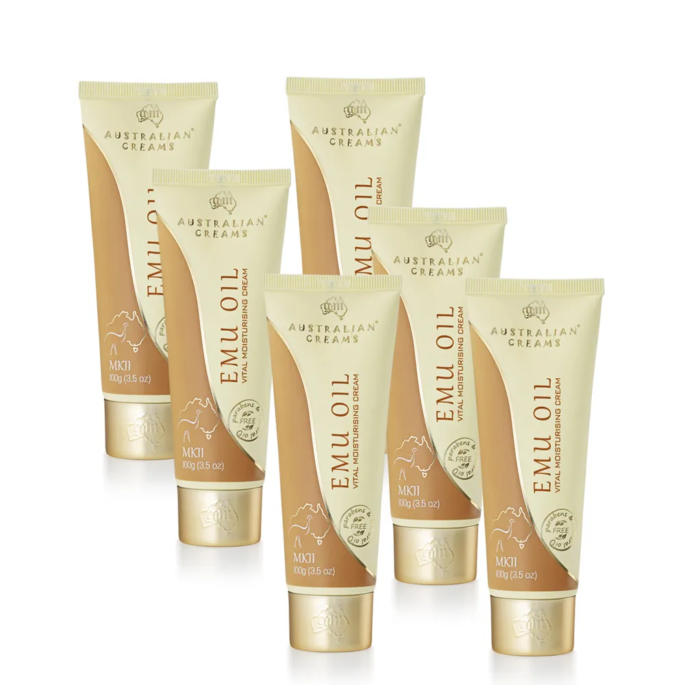 【澳洲 G&M】MKII金蓋鴯苗鳥油活力潤膚霜含維他命E(4入組100g/瓶) 歷史價格詳細信息