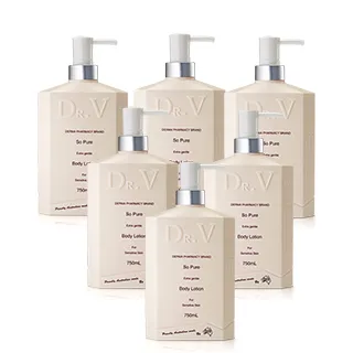 【澳洲Dr. V 即期品】專業級配方-純淨溫和身體乳液 -2024年12月到期(4入組 750ml/瓶) 歷史價格詳細信息