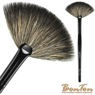 BonTon 墨黑系列 扁粉底刷(大) LBL002 三色纖維直毛 歷史價格詳細信息