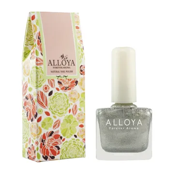 【英國ALLOYA愛若雅】銀色閃亮粉 V021 一步光療指甲油膠 30秒快乾 輕鬆卸甲 可直接摳除 歷史價格詳細信息