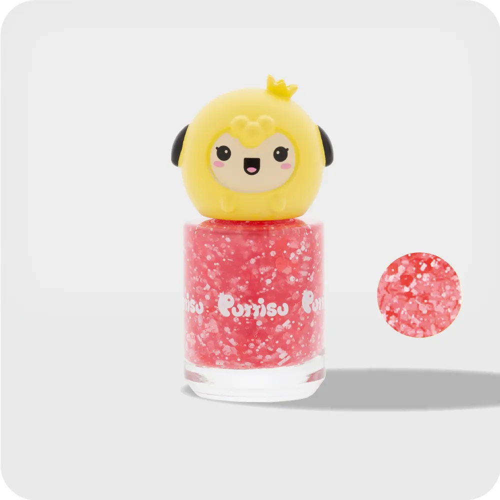 【Puttisu】亮片碰碰兒童指甲油｜粉愛心花田G02(韓國樂天熱賣兒童彩妝品牌) 歷史價格詳細信息