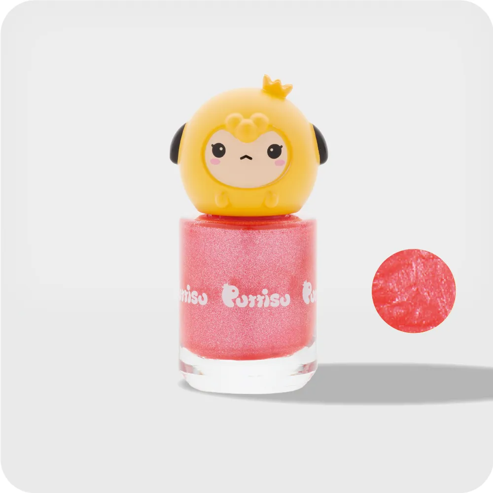 【Puttisu】亮片碰碰兒童指甲油｜粉愛心花田G02(韓國樂天熱賣兒童彩妝品牌) 歷史價格詳細信息