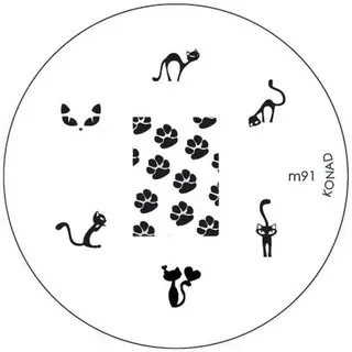 Konad 圓形圖案版 - m107 歷史價格詳細信息