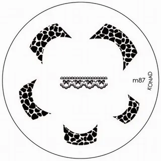 Konad 圓形圖案版 - m107 歷史價格詳細信息
