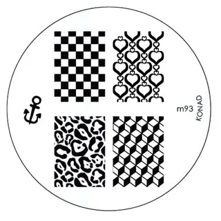 Konad 圓形圖案版 - m107 歷史價格詳細信息