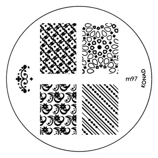 Konad 圓形圖案版 - m107 歷史價格詳細信息