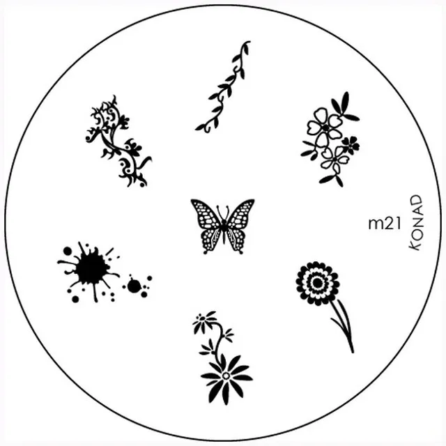 Konad 圖案版 - m2 歷史價格詳細信息