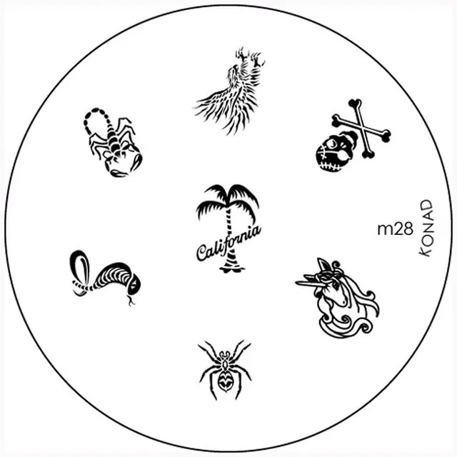 Konad 圖案版 - m2 歷史價格詳細信息