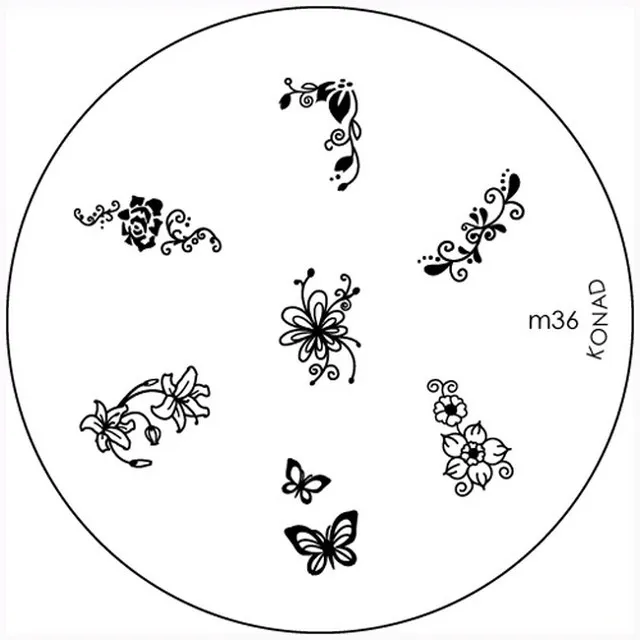 Konad 圖案版 - m10 歷史價格詳細信息
