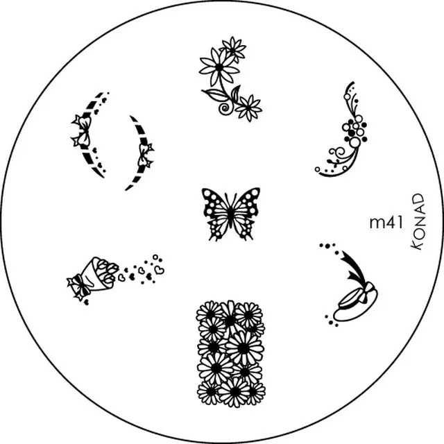 Konad 圖案版 - m10 歷史價格詳細信息