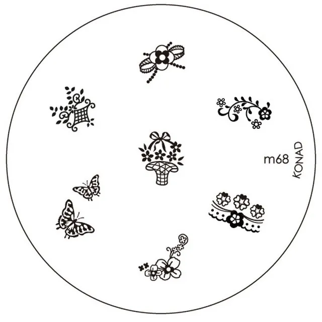 Konad 圖案版 - m6 歷史價格詳細信息