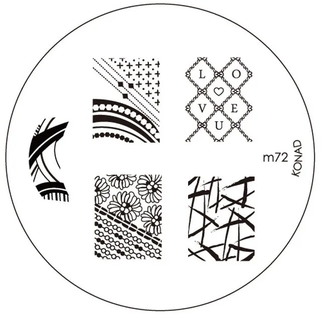 Konad 圖案版 - m7 歷史價格詳細信息