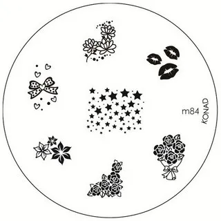 Konad 圓形圖案版 - m107 歷史價格詳細信息