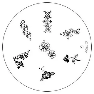 Konad 圓形圖案版 - m107 歷史價格詳細信息