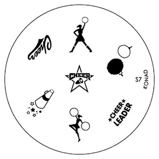 Konad 圓形圖案版 - m107 歷史價格詳細信息