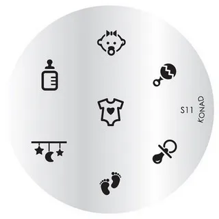 Konad 圓形圖案版 - m107 歷史價格詳細信息