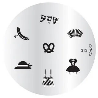 Konad 圓形圖案版 - m107 歷史價格詳細信息