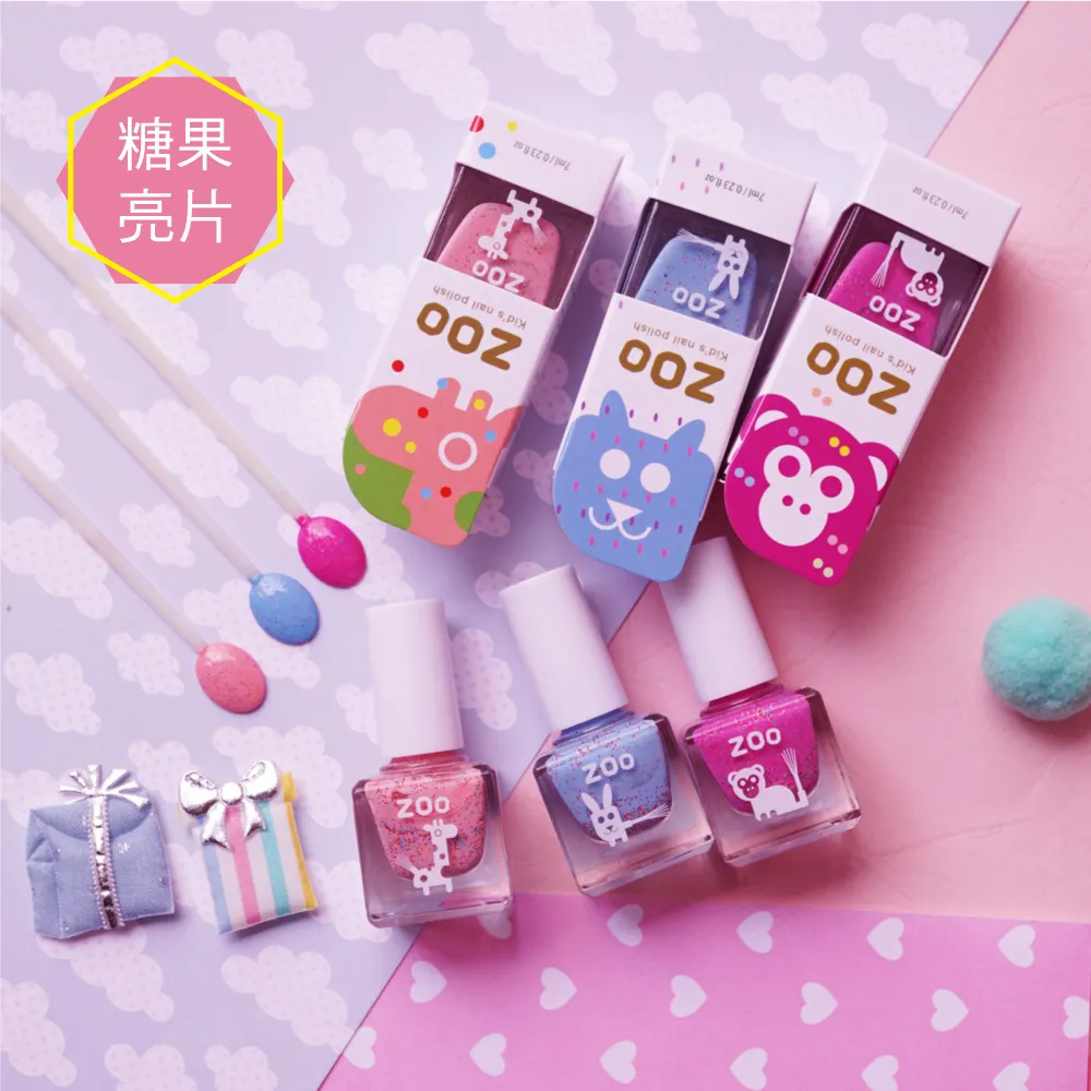 ZOO ㄖㄨˋ 兒童拋棄式指甲油｜糖糖馬卡龍｜22 搖滾紫花獅（糖果亮片葡萄紫） 無毒可撕 水性指甲油 不用去光水 歷史價格詳細信息