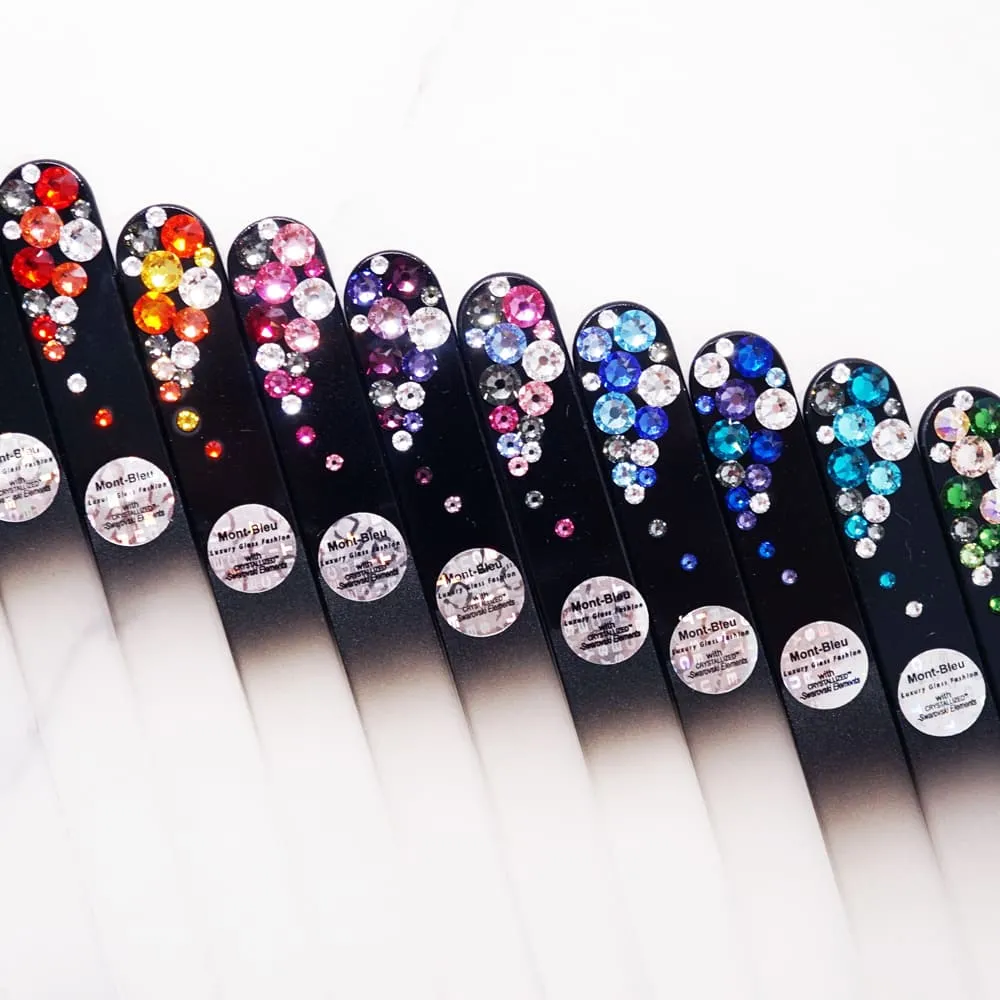 Mont Bleu 捷克玻璃水晶美甲刀 | 水晶瀑布 | 小公主系列 | 寶寶銼刀 原裝進口 施華洛世奇 美甲工具 歷史價格詳細信息