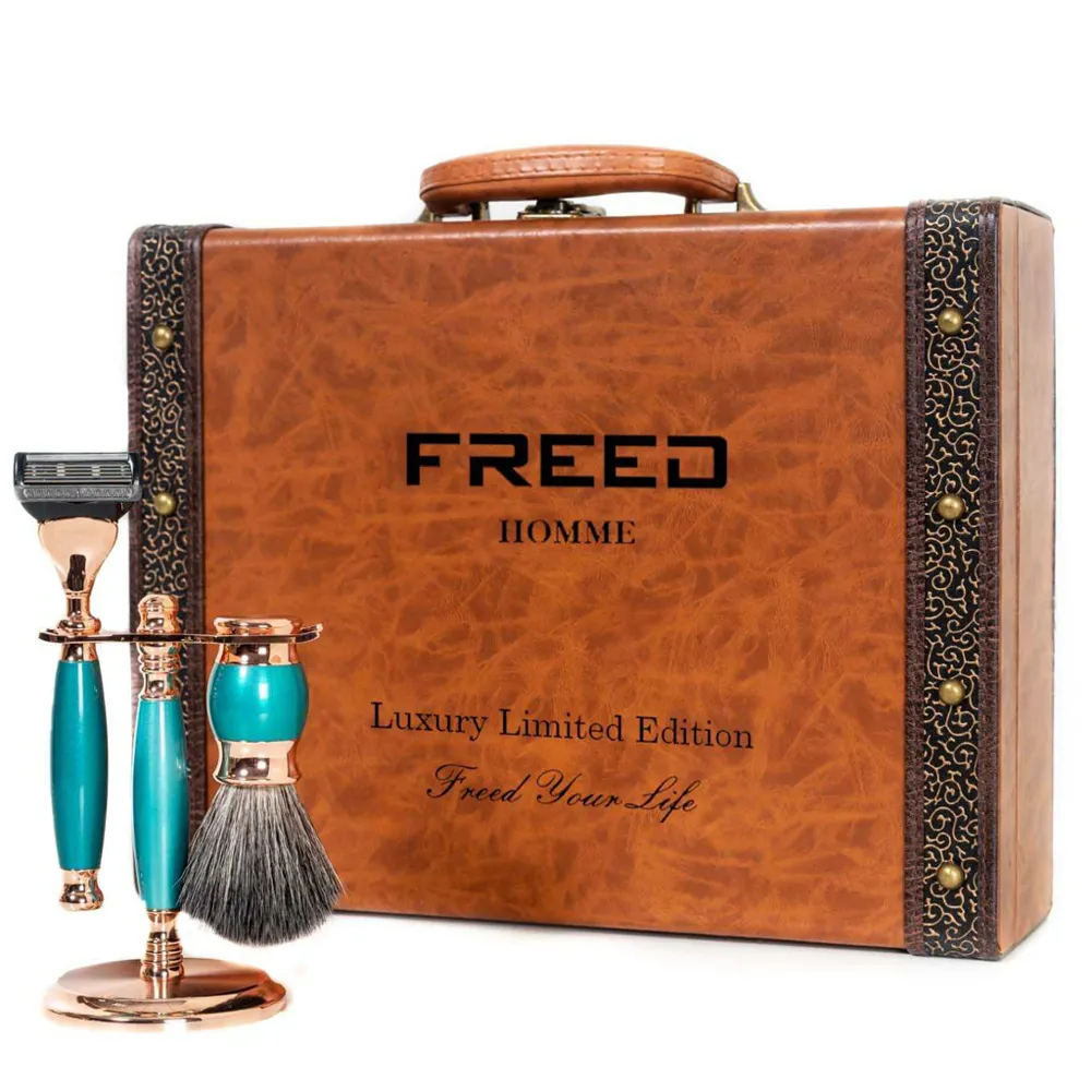 【FREED】兩週年紀念款 豪華典藏版刮鬍刀禮盒 - 湖水綠 歷史價格詳細信息