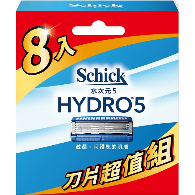 【舒適牌】水次元5 刮鬍刀 1刀把2刀片 歷史價格詳細信息