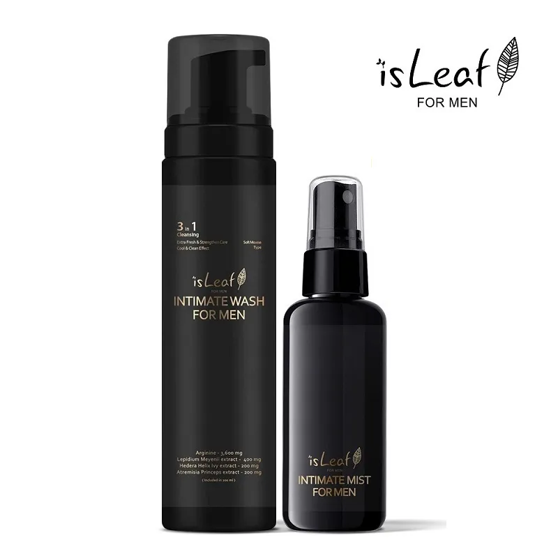 isLeaf 男性私密激淨慕絲200ml+噴霧60ml 送natureby面膜x5 （送完為止）【蝦皮團購】 歷史價格詳細信息