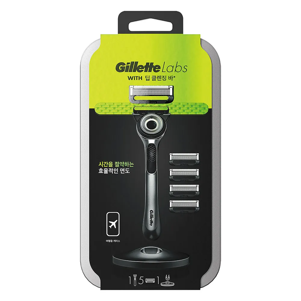 【Gillette 吉列】極光系列刮鬍刀-1刀架1旅行盒5刀頭 歷史價格詳細信息