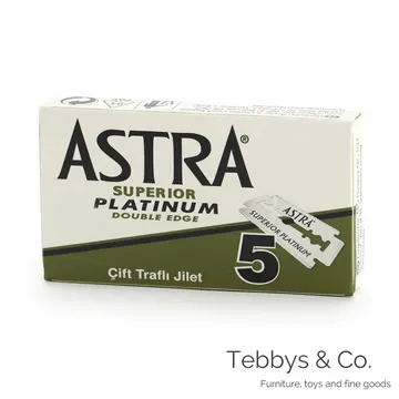 ASTRA Superior Platinum 超白金 雙面安全刮鬍刀片 5片盒裝 歷史價格詳細信息