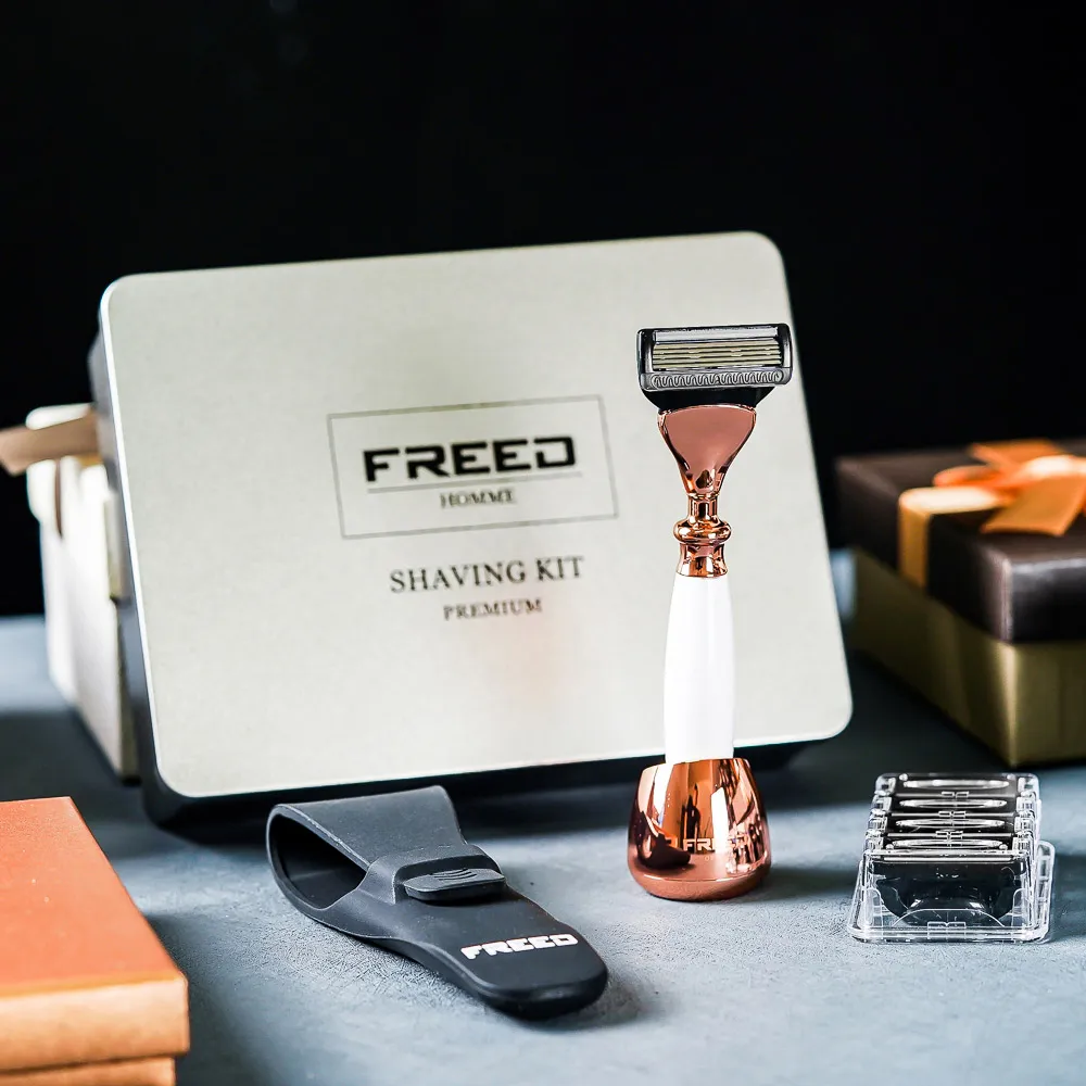 【FREED】兩週年紀念款 豪華典藏版刮鬍刀禮盒 - 湖水綠 歷史價格詳細信息