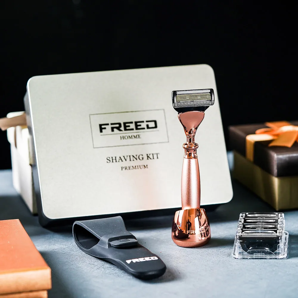 【FREED】兩週年紀念款 豪華典藏版刮鬍刀禮盒 - 湖水綠 歷史價格詳細信息