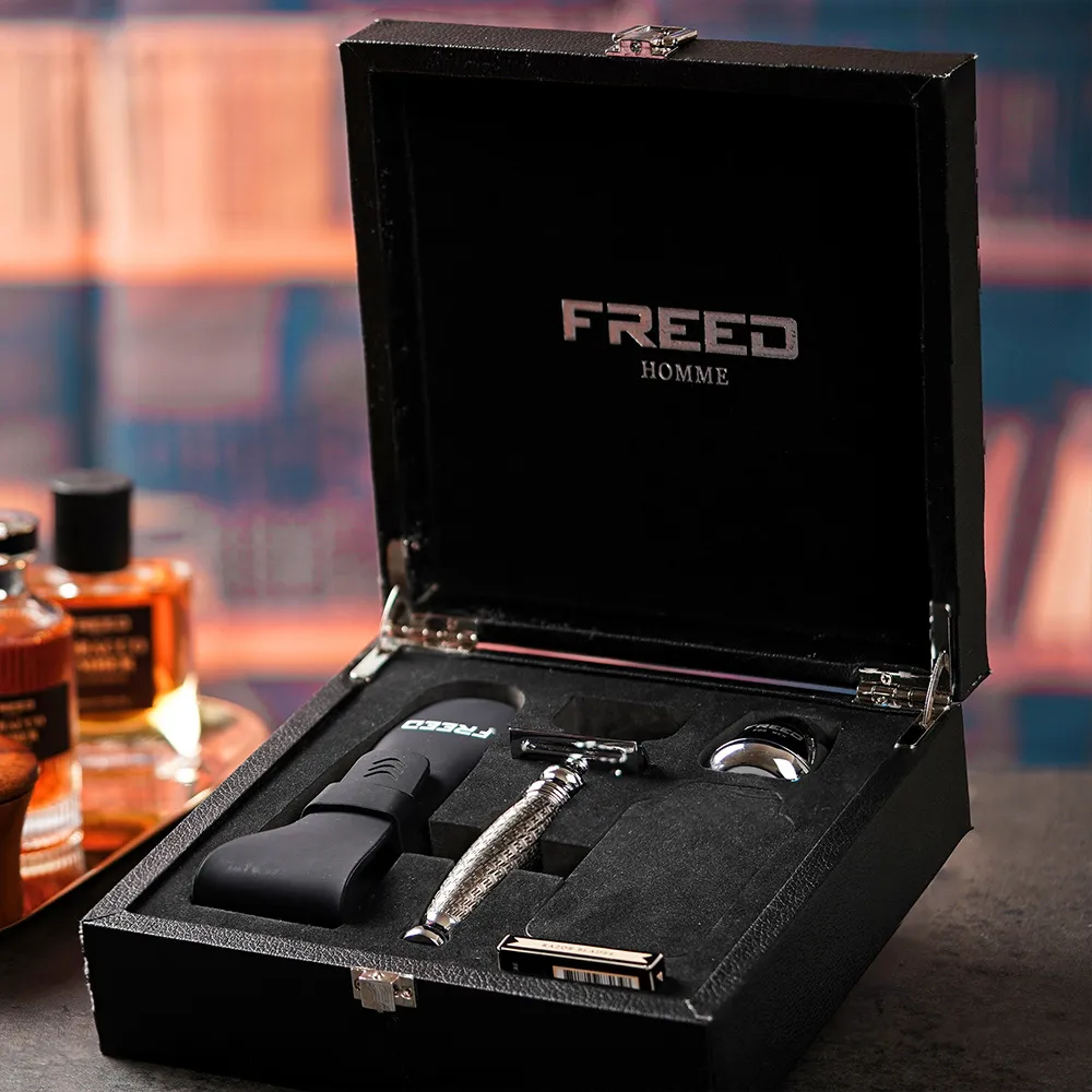 【FREED】尊爵四件組雙刃刮鬍刀禮盒 - 阿波羅 歷史價格詳細信息