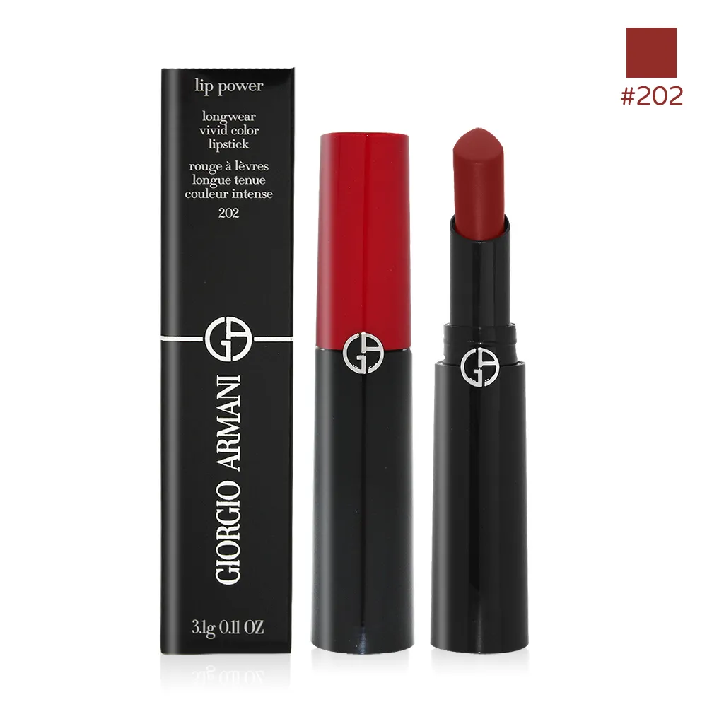 GIORGIO ARMANI 奢華絲緞訂製唇膏(3.1g)#202-國際航空版【美麗購】 歷史價格詳細信息