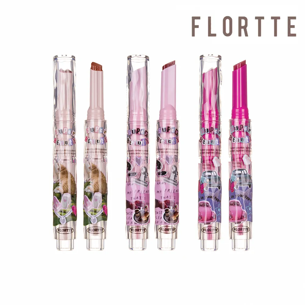 FLORTTE花洛莉亞怪美四叉刀鋒水眉筆女防水持久防汗不脫妝 歷史價格詳細信息