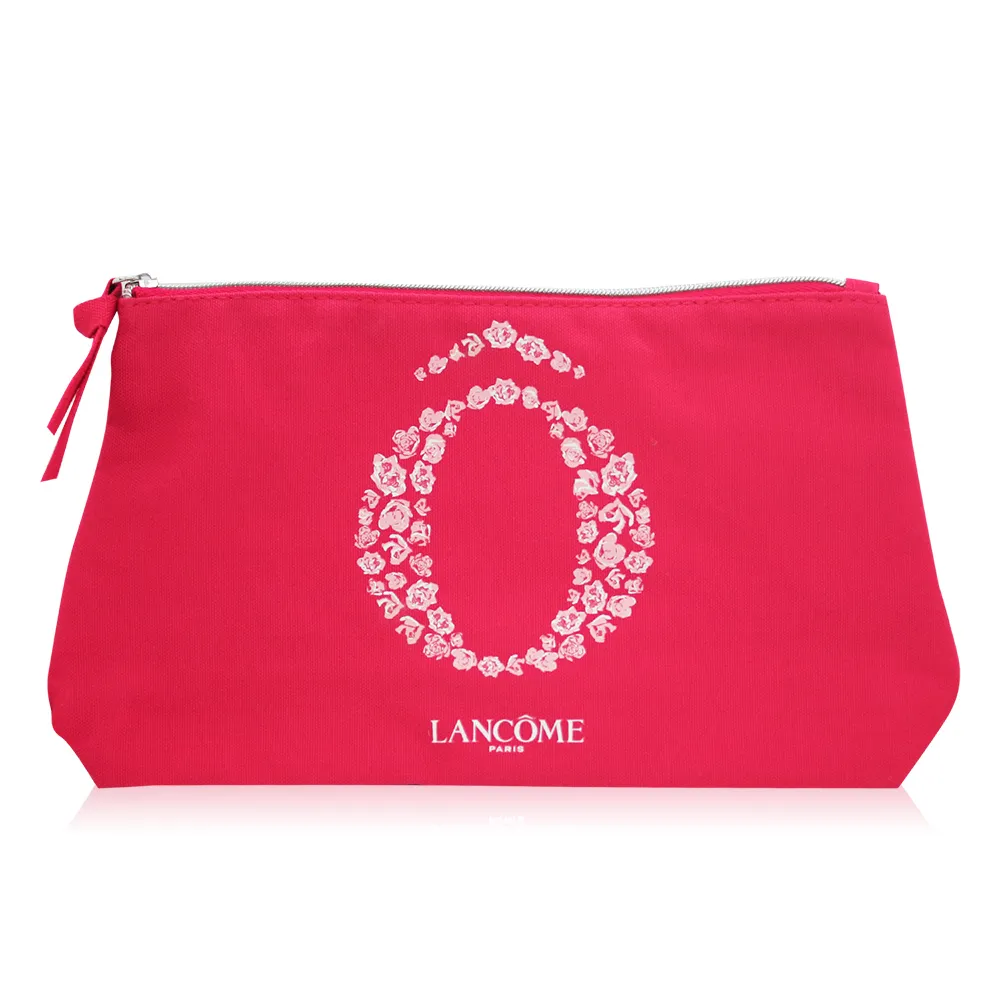 《LANCOME 蘭蔻》桃紅時尚拼接包 歷史價格詳細信息