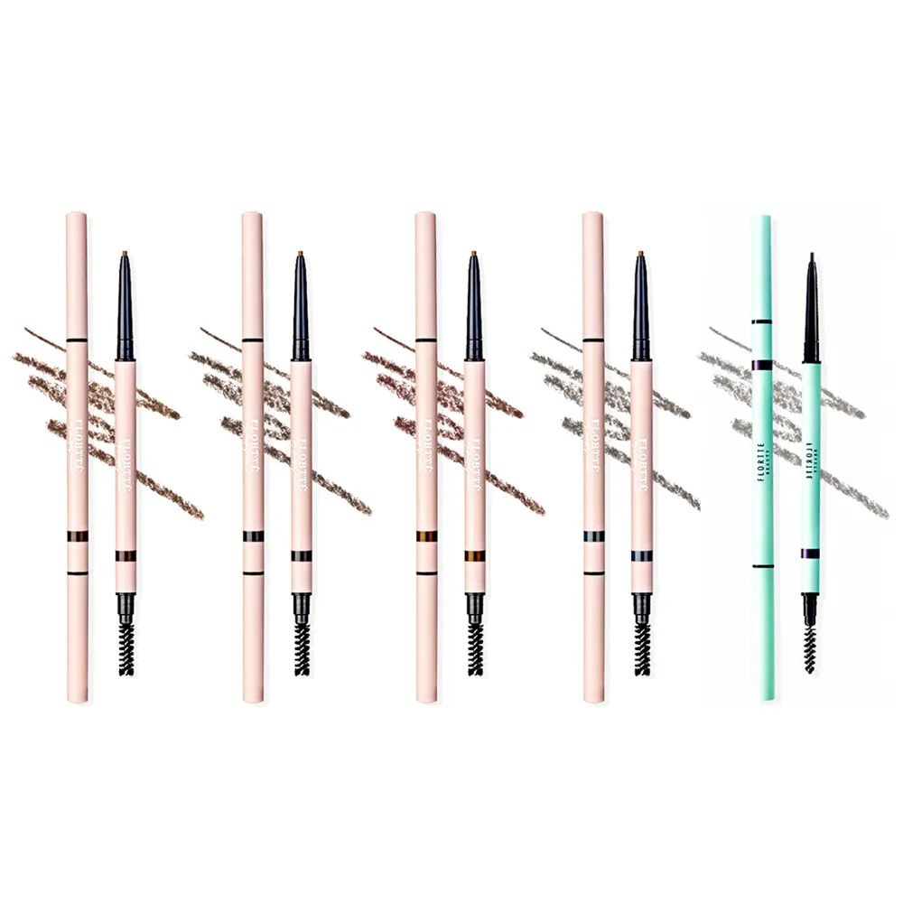 FLORTTE花洛莉亞雙頭刀鋒眉筆染眉膏持久防水不脫色絨霧花 歷史價格詳細信息